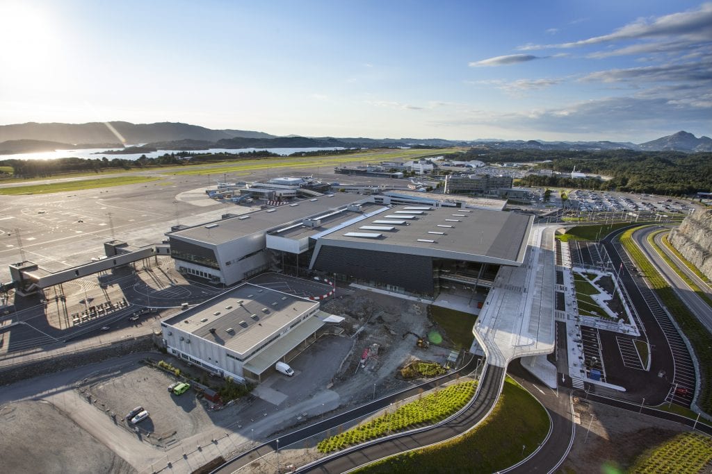 Bergen Lufthavn, Flesland. Foto: Varde / Avinor